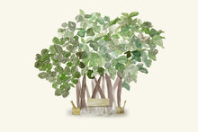 Load image into Gallery viewer, Bench below the Fig Tree