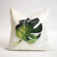 Load image into Gallery viewer, My Greens Monstera Cushion