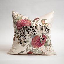 Load image into Gallery viewer, Tigress in Bloom Cushion