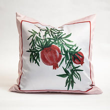 Load image into Gallery viewer, The Happy Jungle Pomegranate Cushion