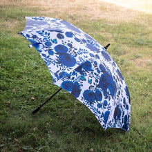 Load image into Gallery viewer, Golf Umbrella, Blue Roses