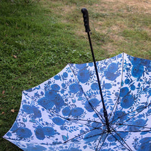 Load image into Gallery viewer, Golf Umbrella, Blue Roses