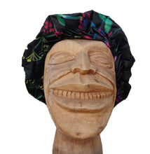 Load image into Gallery viewer, Shower Caps, Rose and Black