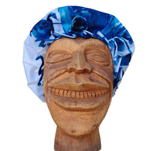 Load image into Gallery viewer, Shower Caps, Black and Blue