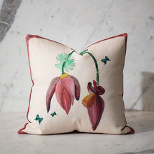 Load image into Gallery viewer, Brick Red, banana flowers