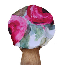 Load image into Gallery viewer, Shower Caps, Rose and Black