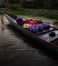 Load image into Gallery viewer, Flowers on a Boat, Kashmir