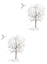 Load image into Gallery viewer, Peacock Flowers on an Autumn Tree