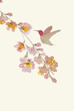 Load image into Gallery viewer, Hummingbird by Apple Blossoms