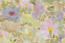 Load image into Gallery viewer, Watery Florals, peach