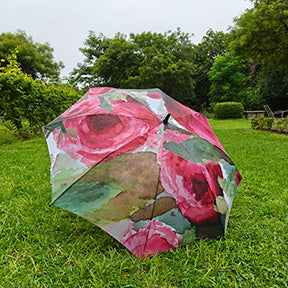 Golf Umbrella, Pink Roses